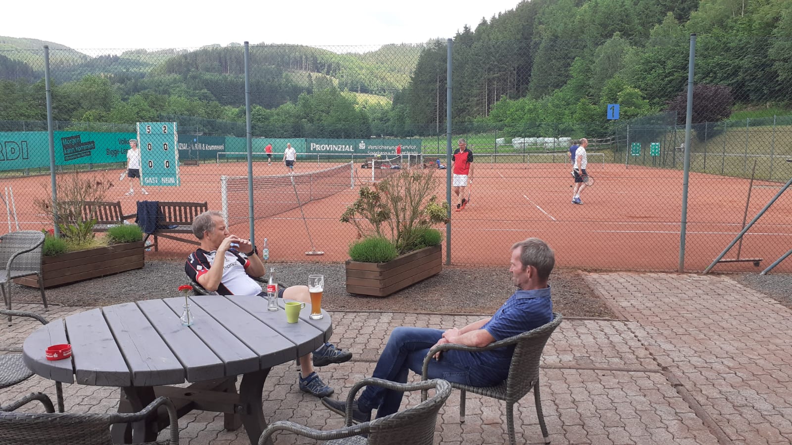 1. Spieltag Ü40 gegen Drolshagen