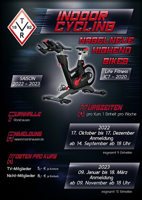 Plakat Spinning neu2022 2023