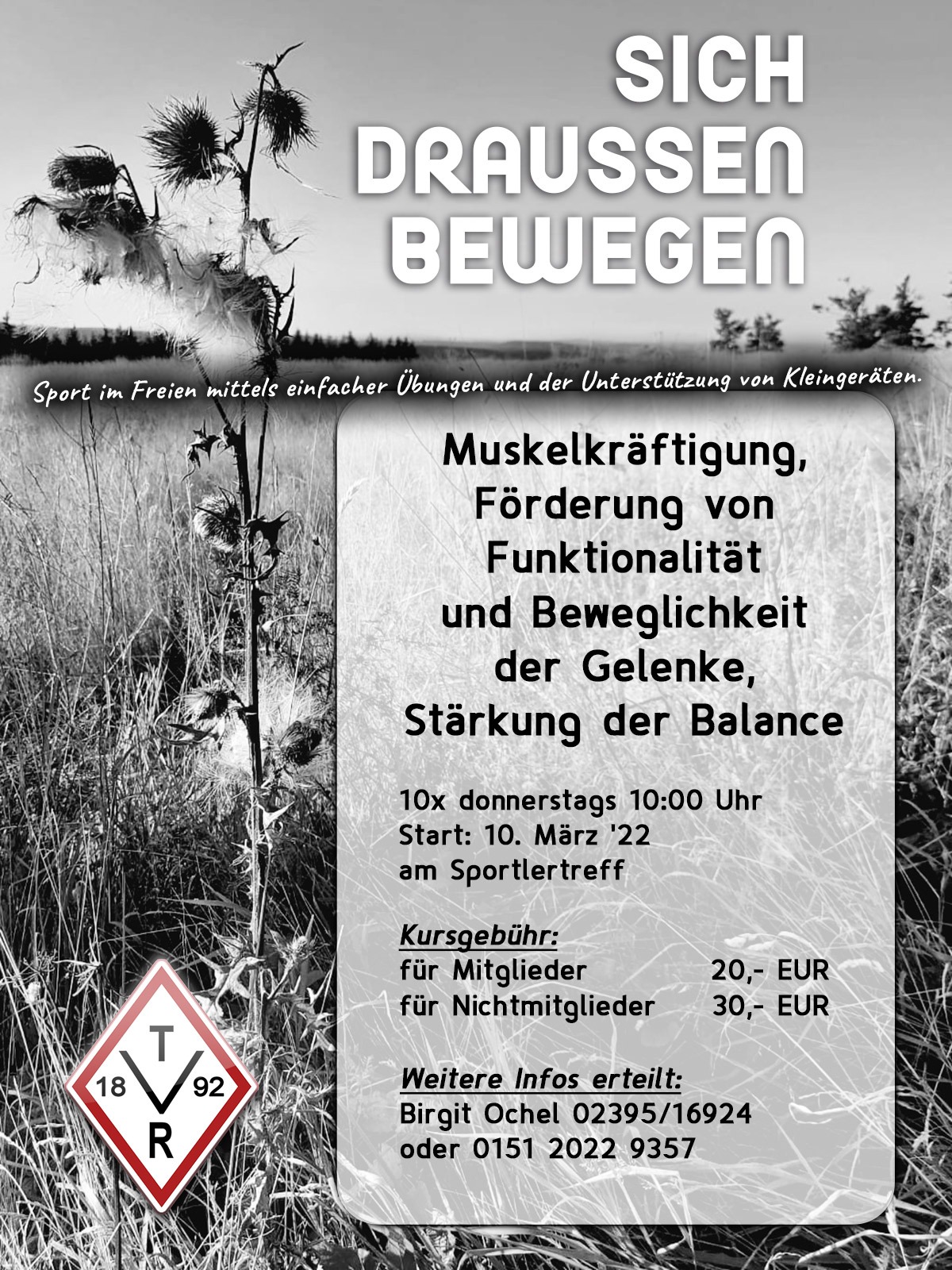 Sich draußen bewegen