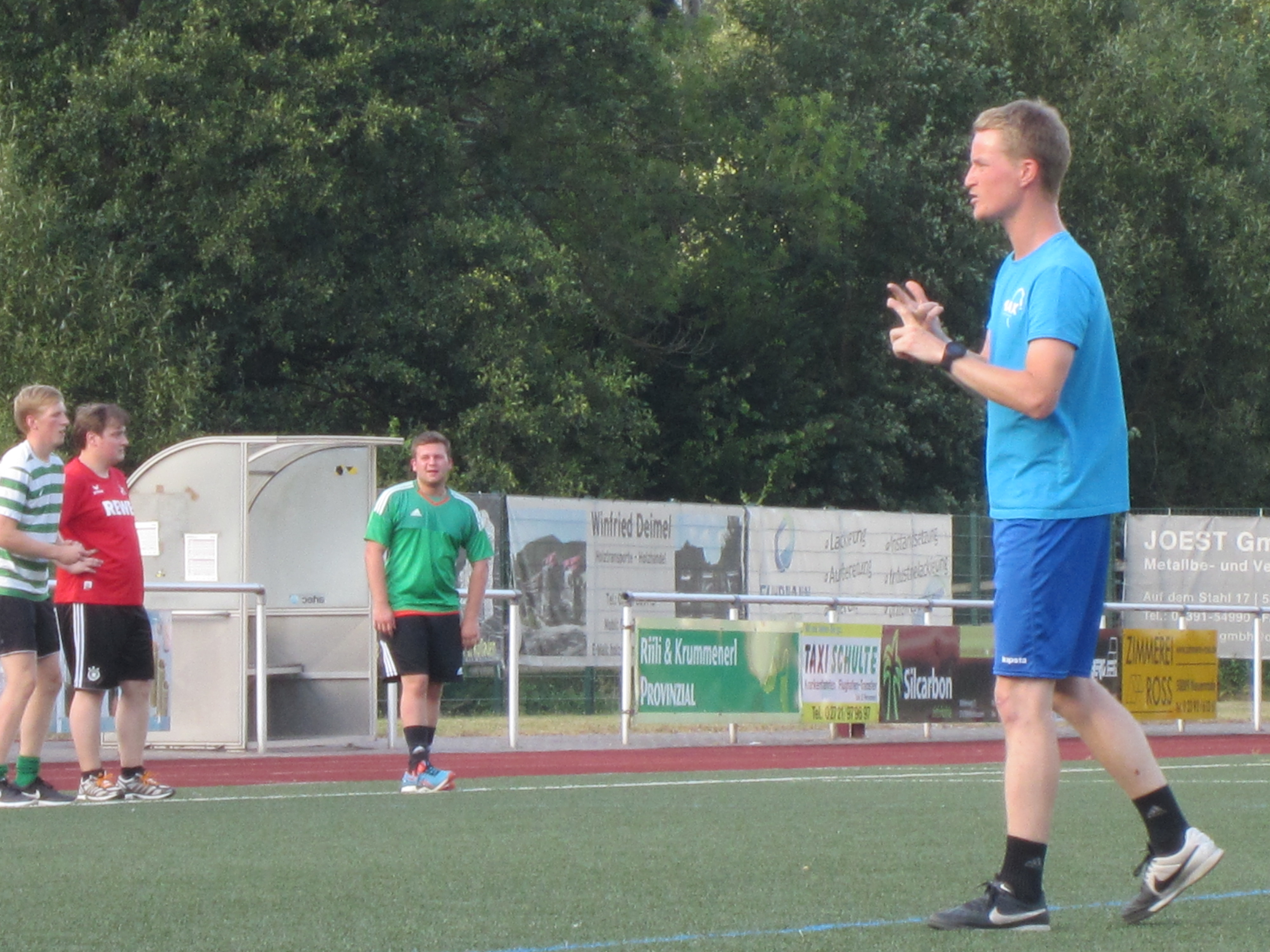 Training mit Julian 1