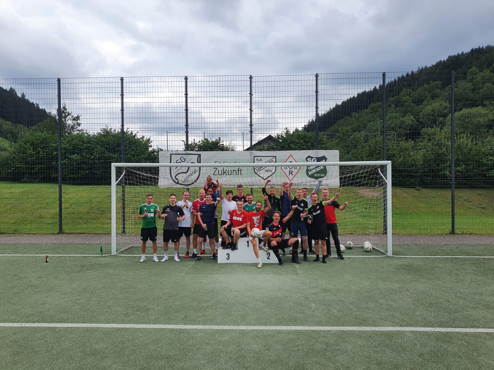 Gruppenfoto Olympiade
