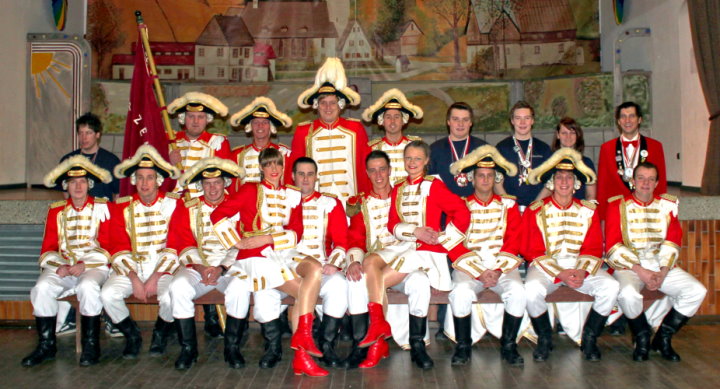 2012 Prinzengarde Gruppenbild