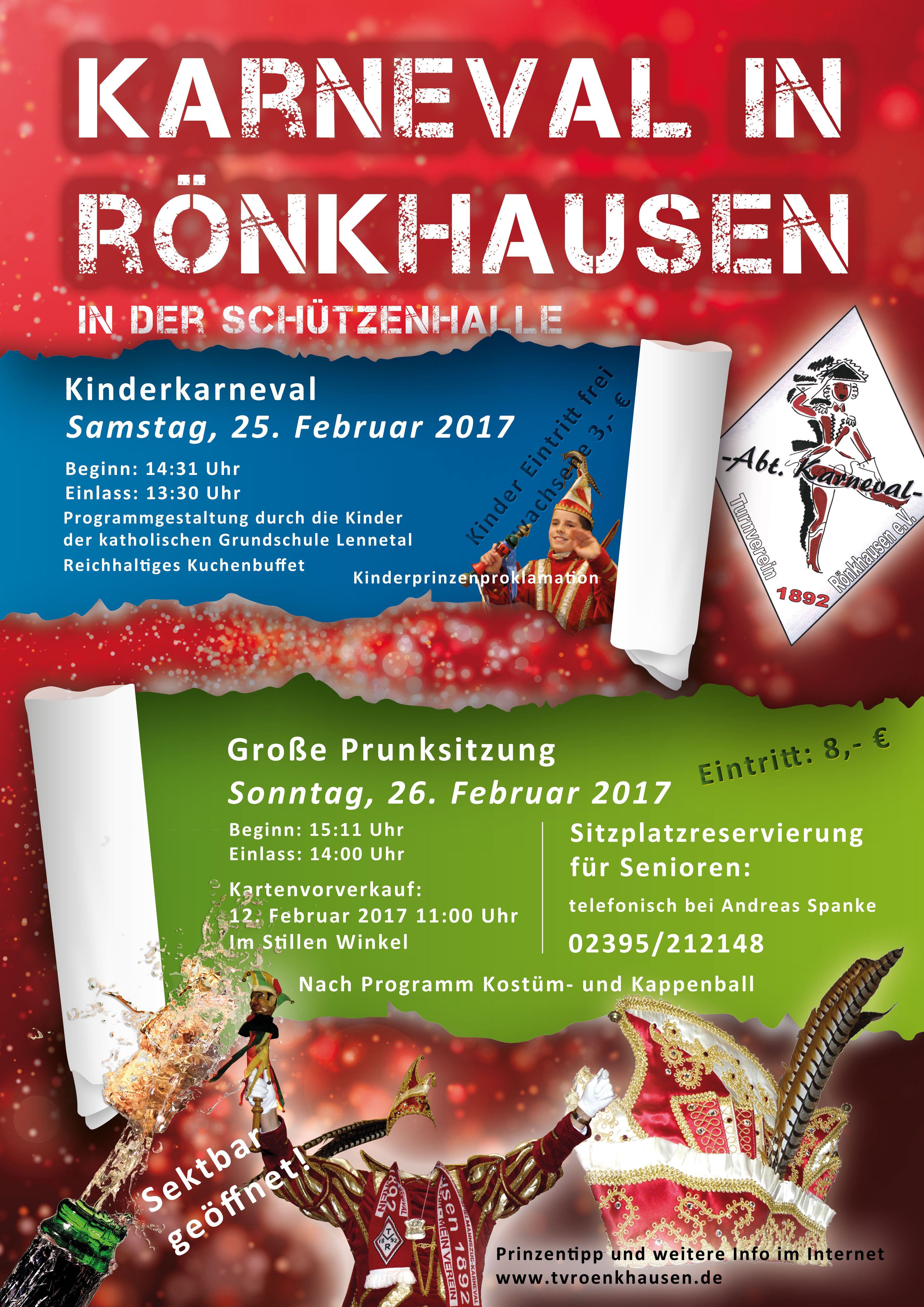 17 prunksitzung plakat